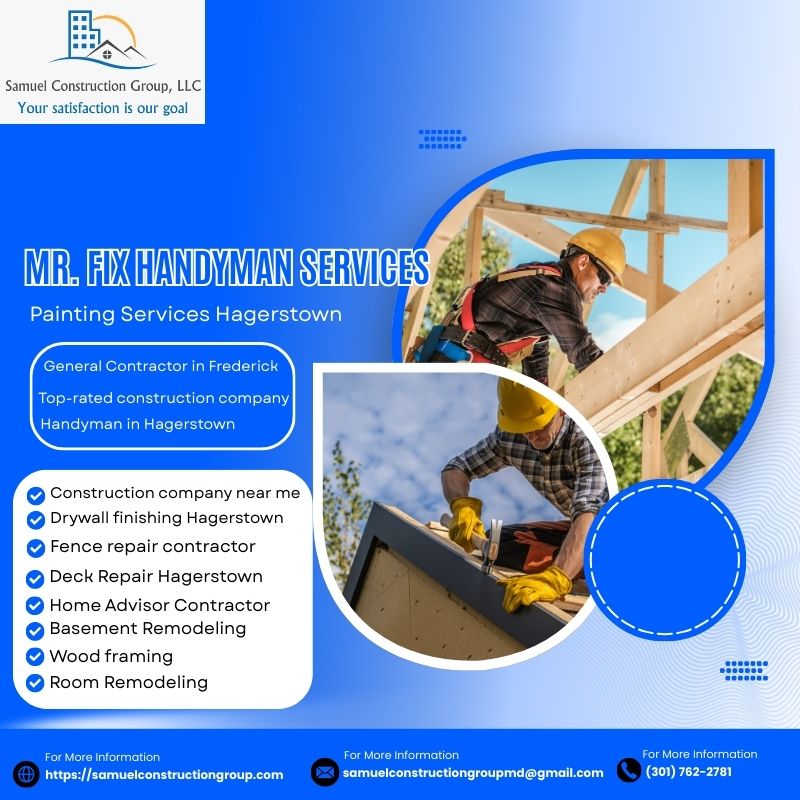Professional General Contractor in Frederick