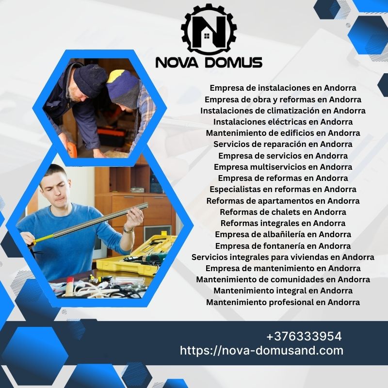 Servicios integrales para viviendas en Andorra