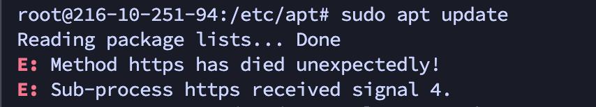 https error