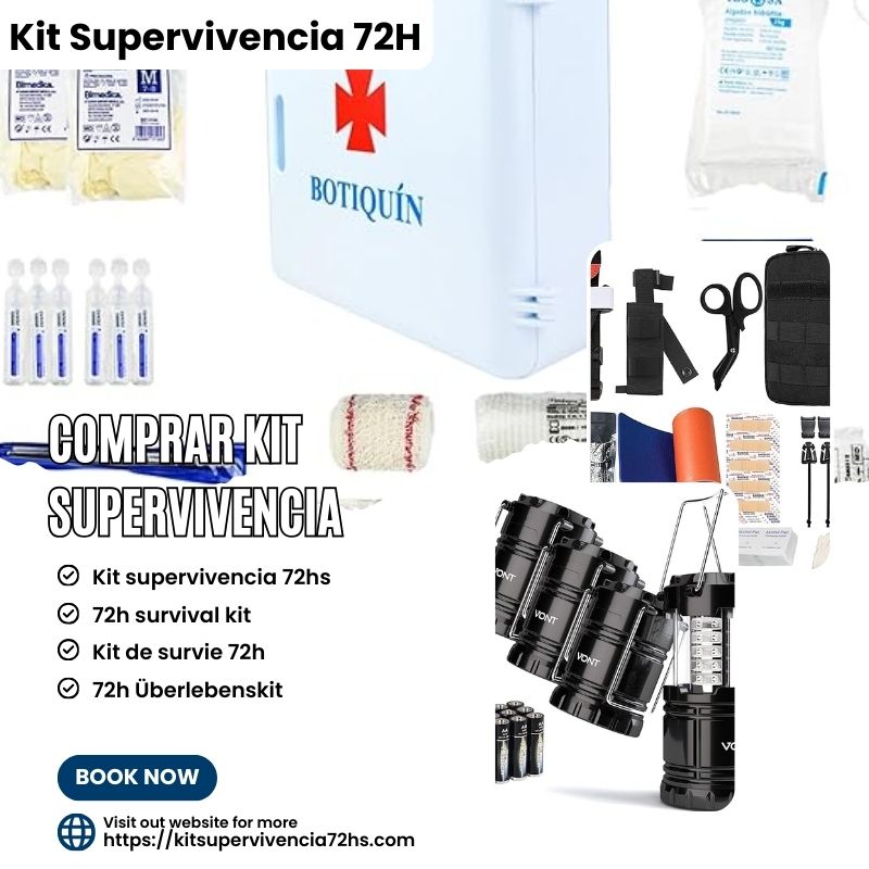 72 horas de seguridad con el Kit de supervivencia 72hs