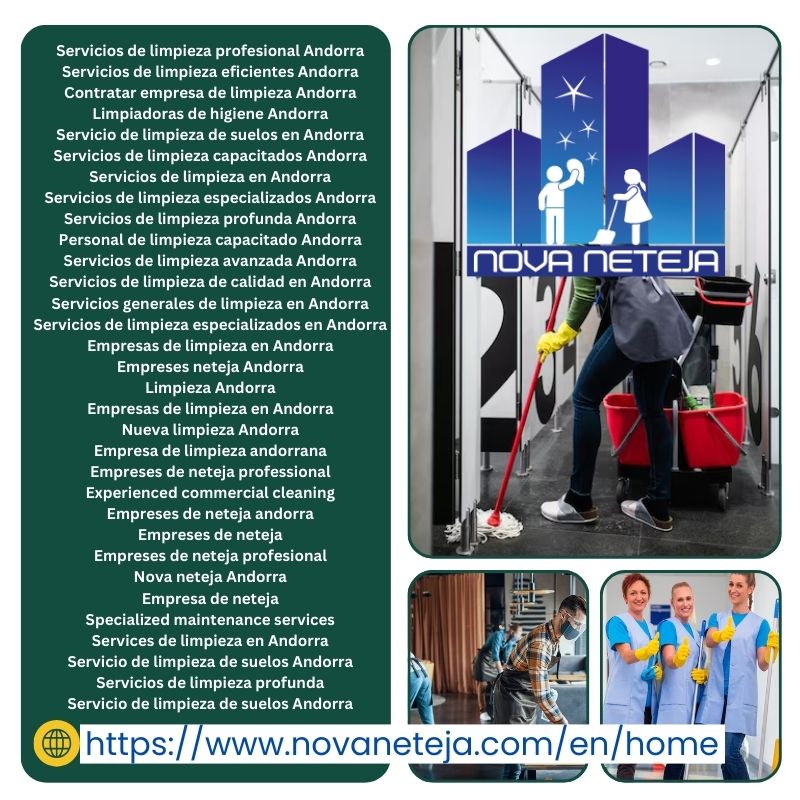Servicios de limpieza profunda Andorra - Nova Neteja