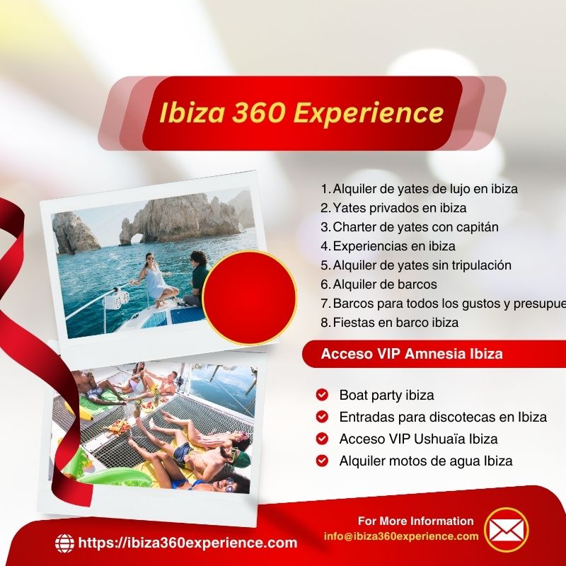 Yates privados en Ibiza para experiencias a medida