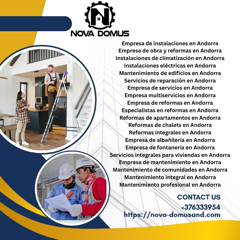 Mantenimiento de comunidades en Andorra