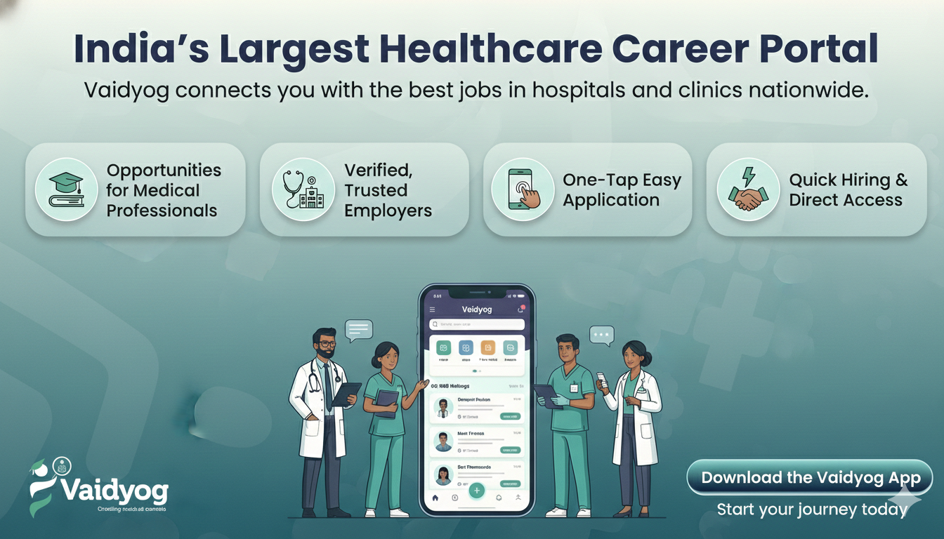 Find Better Healthcare Career Opportunities With Vaidyog