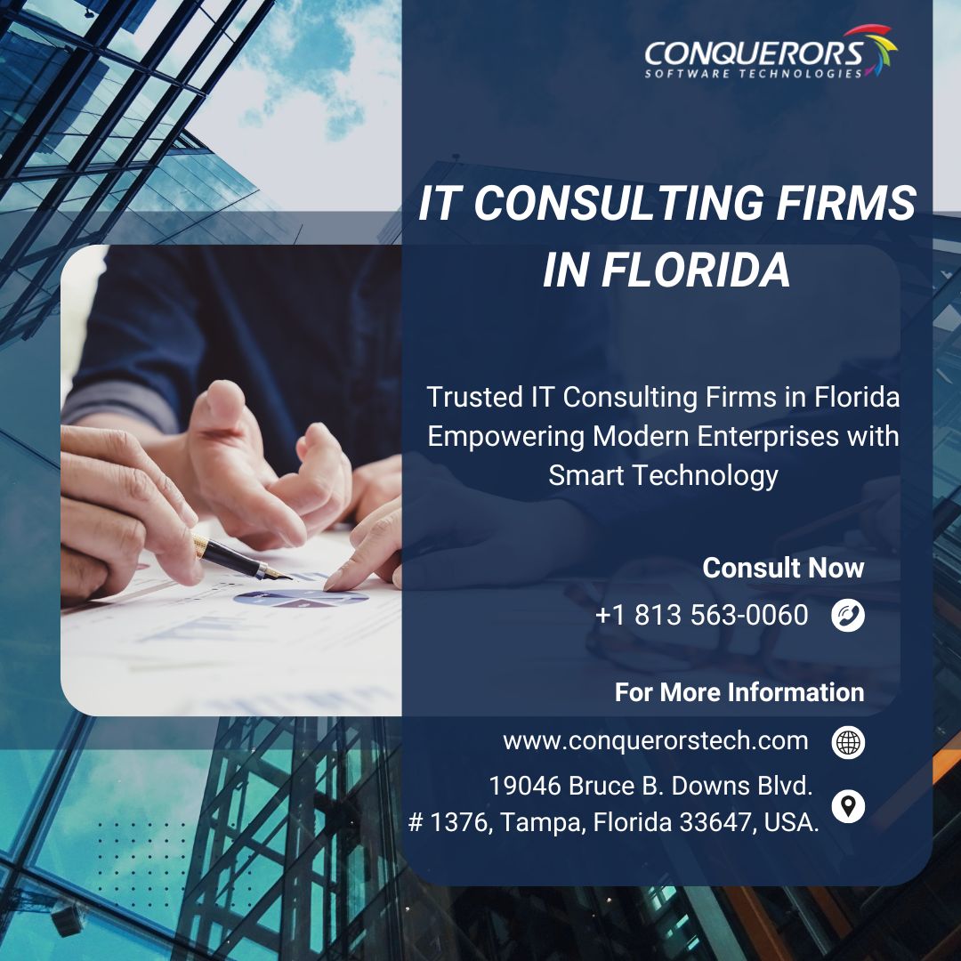 IT Consulting Firms in Florida  | Conquerors Technologies