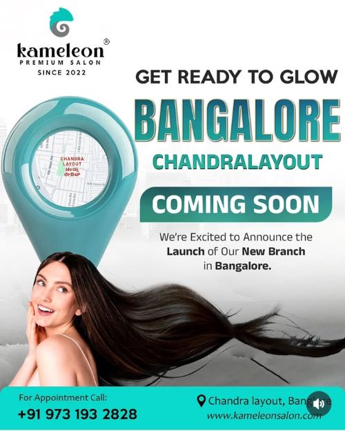 Best Salon in Chandra Layout, Vijay Nagar, Bangalore - Kameleon Premium Salon