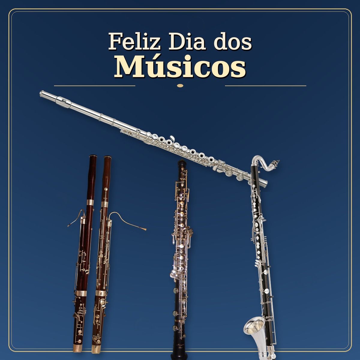 Feliz Dia dos Músicos