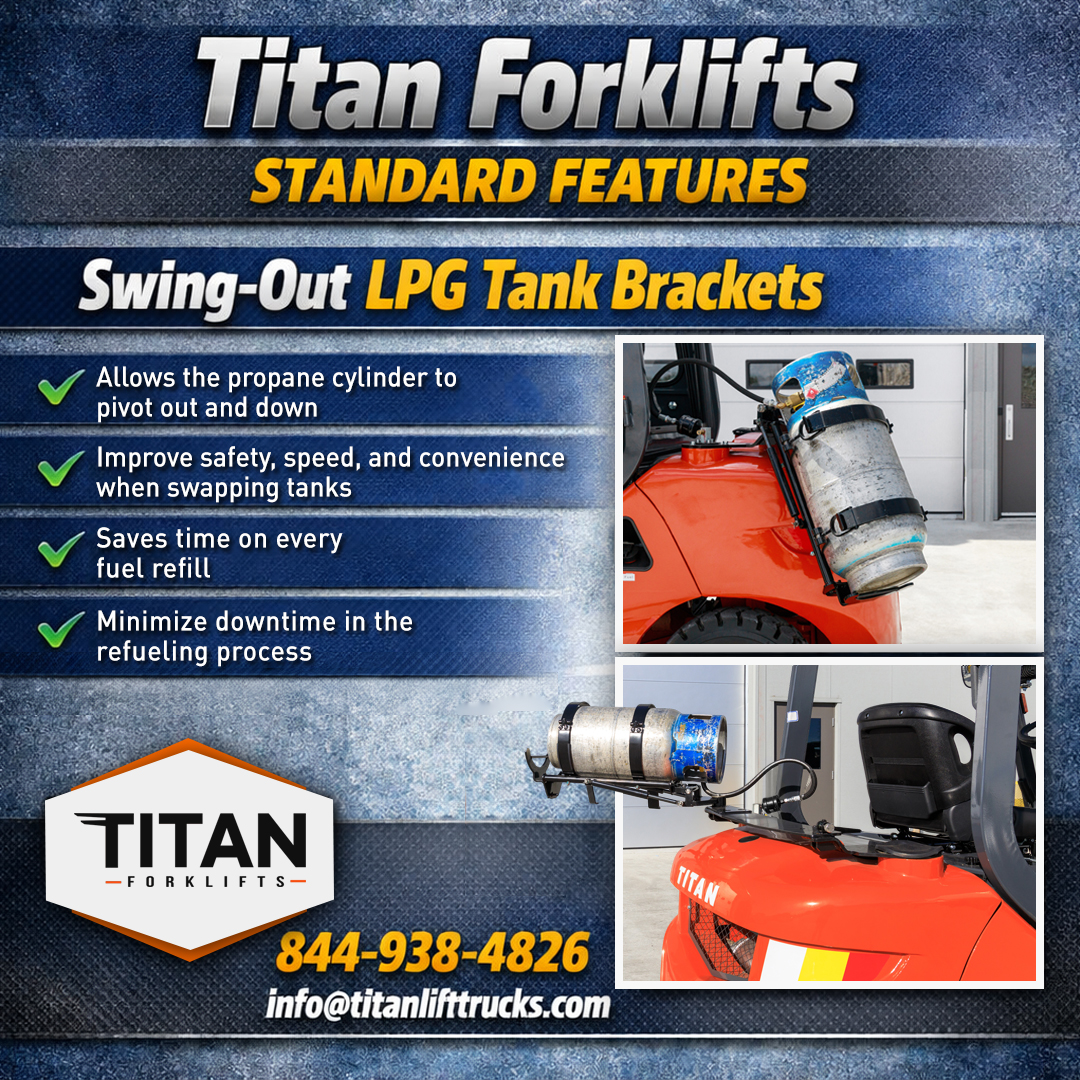 Titan Forklifts Standard Features