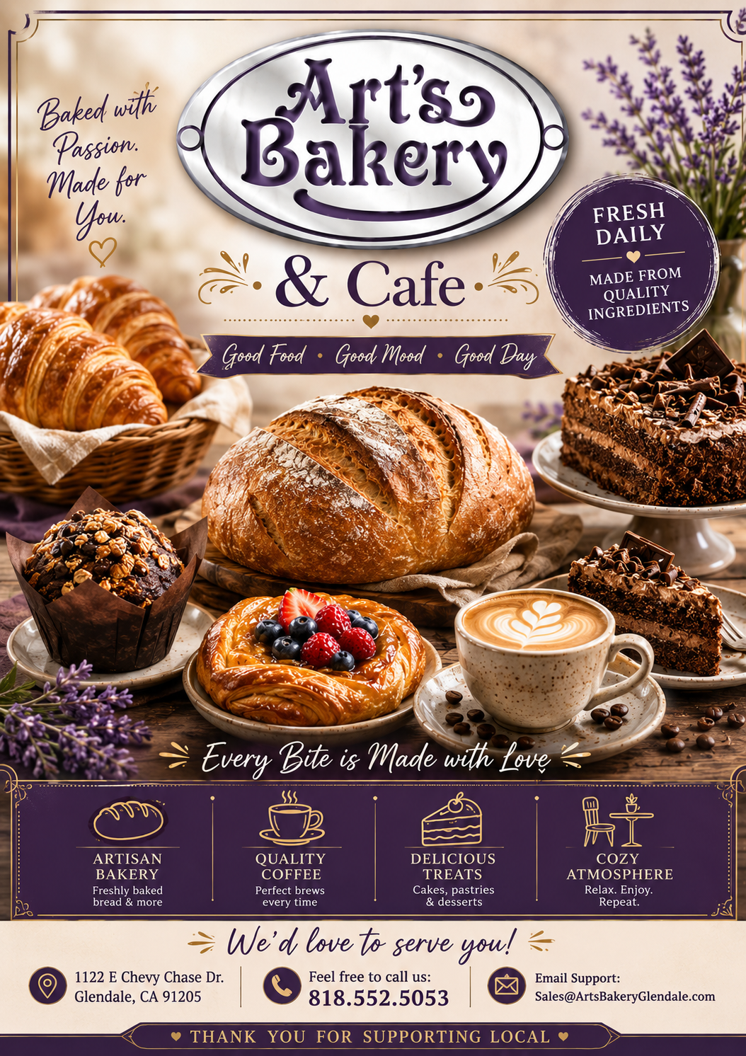 Art’s Bakery & Café – A Taste of Tradition and Quality