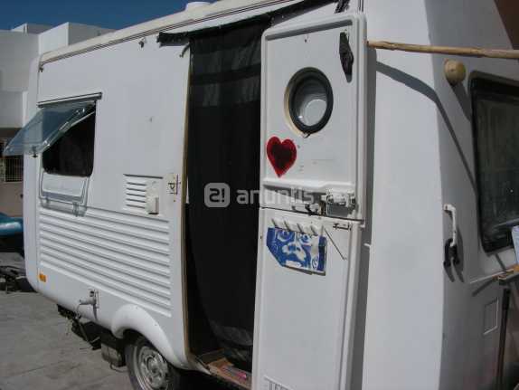old caravan