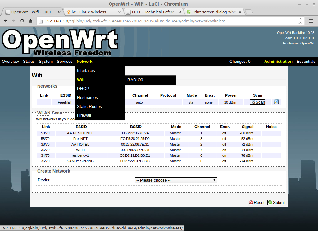 openwrt 10.03