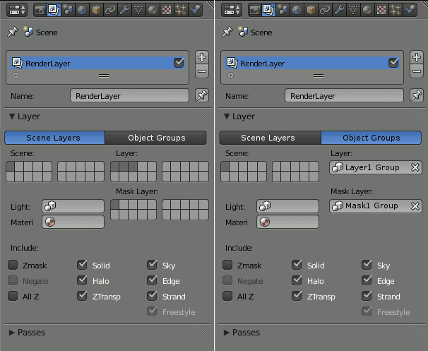 group layers for blender